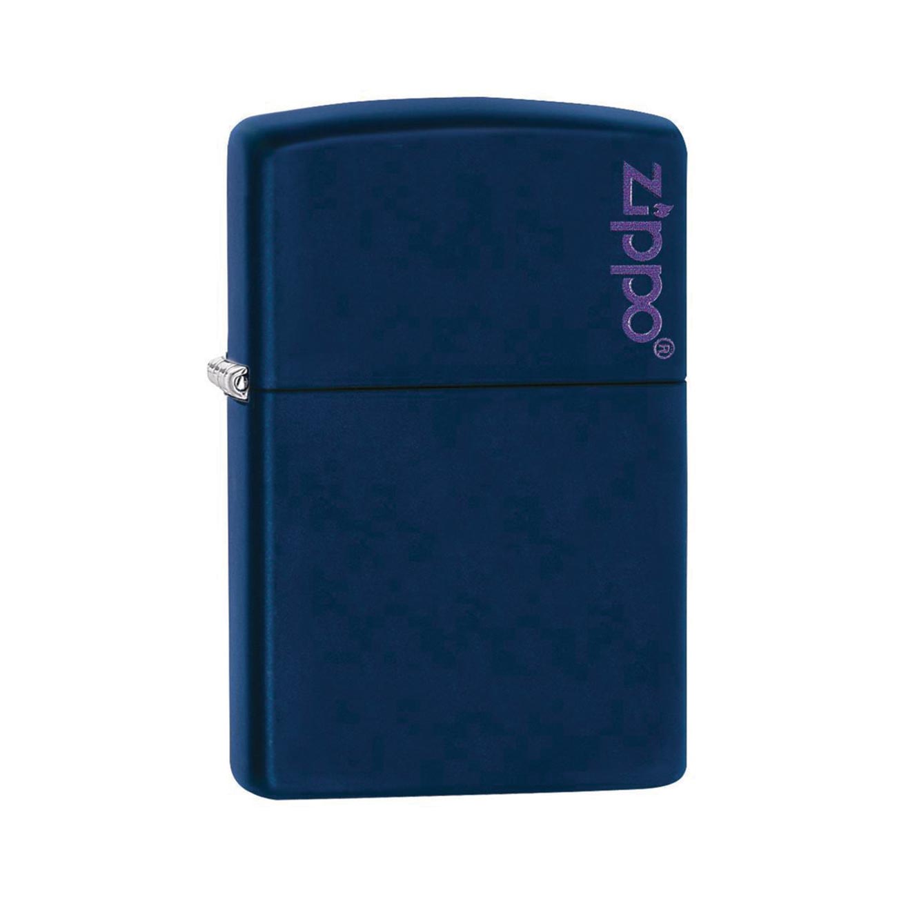 Zippo Windproof Lighter Navy Matte W/zippo Logo