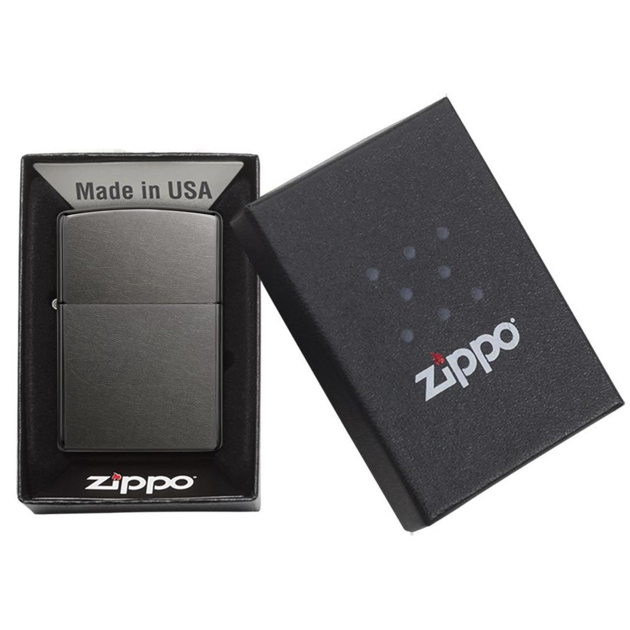 Zippo Windproof Lighter Gray Dusk  Regular Lighter