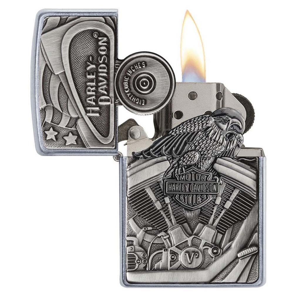 Zippo Harley-davidson Street Chrome Motor Flag