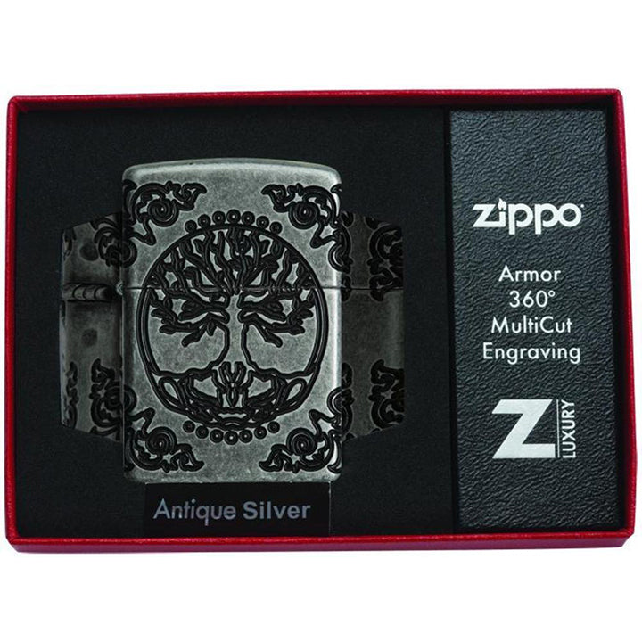 Zippo Windproof Lighter Armor® Tree Of Life