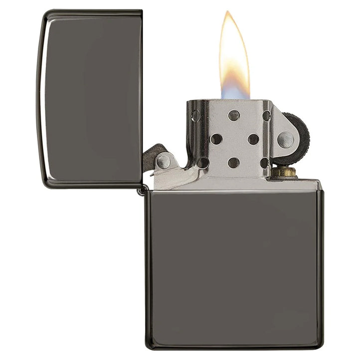 Zippo Windproof Lighter Black Ice® Lighter & Pipe Insert