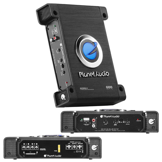 Planet 2ch Amplifier 600w Max