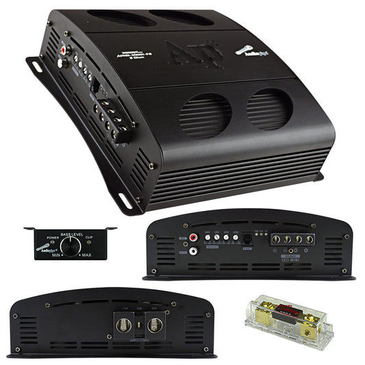 Audiopipe Class D Full Bridge High Power Amplifier 3000 Watts Mono 2 Ohm Stable