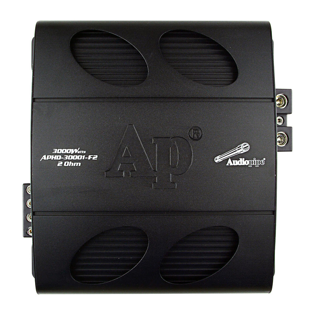 Audiopipe Class D Full Bridge High Power Amplifier 3000 Watts Mono 2 Ohm Stable