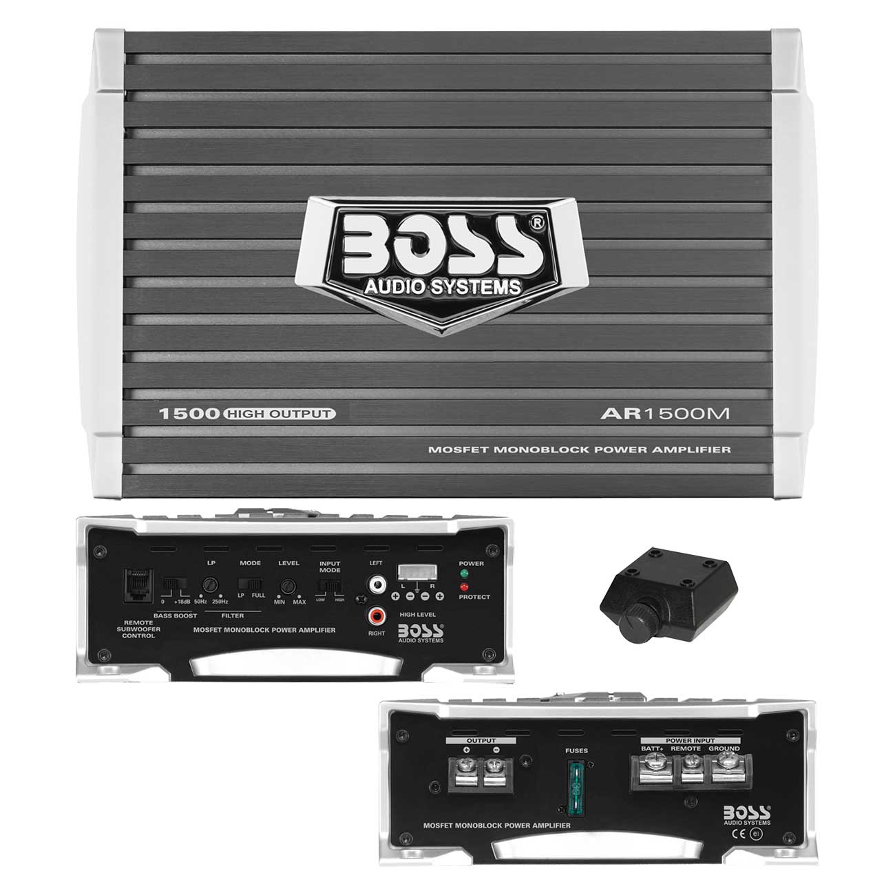 Boss Armor Monoblock Amplifier 1500w Max