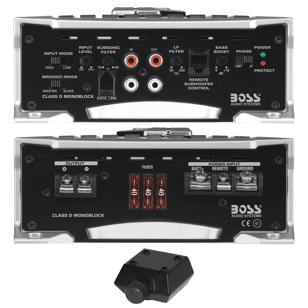 Boss Armor Class D Monoblock Amplifier 4000w Max