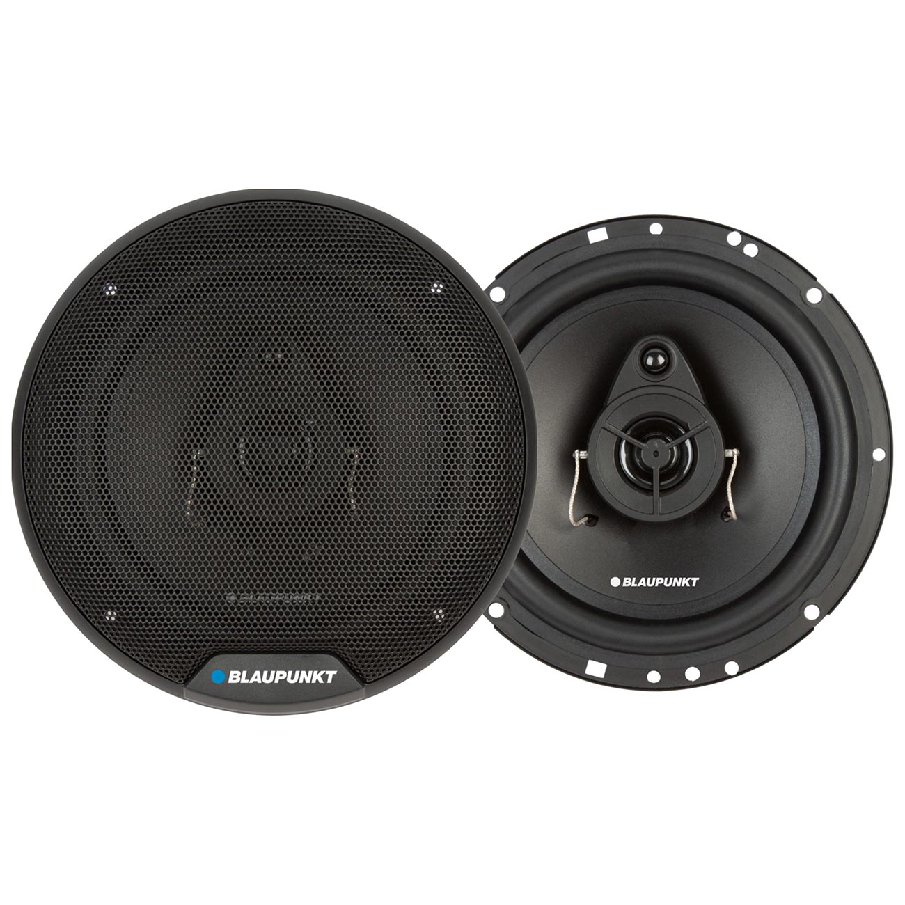 Blaupunkt E-series 6.5" 3-way Slim Type Coaxial Speakers 30wrms / 60w Max