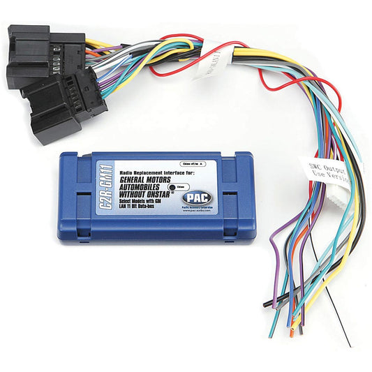 Pac Vehicle Wiring Interface For Select ’06 -’12 Gm Vehicles Without Onstar