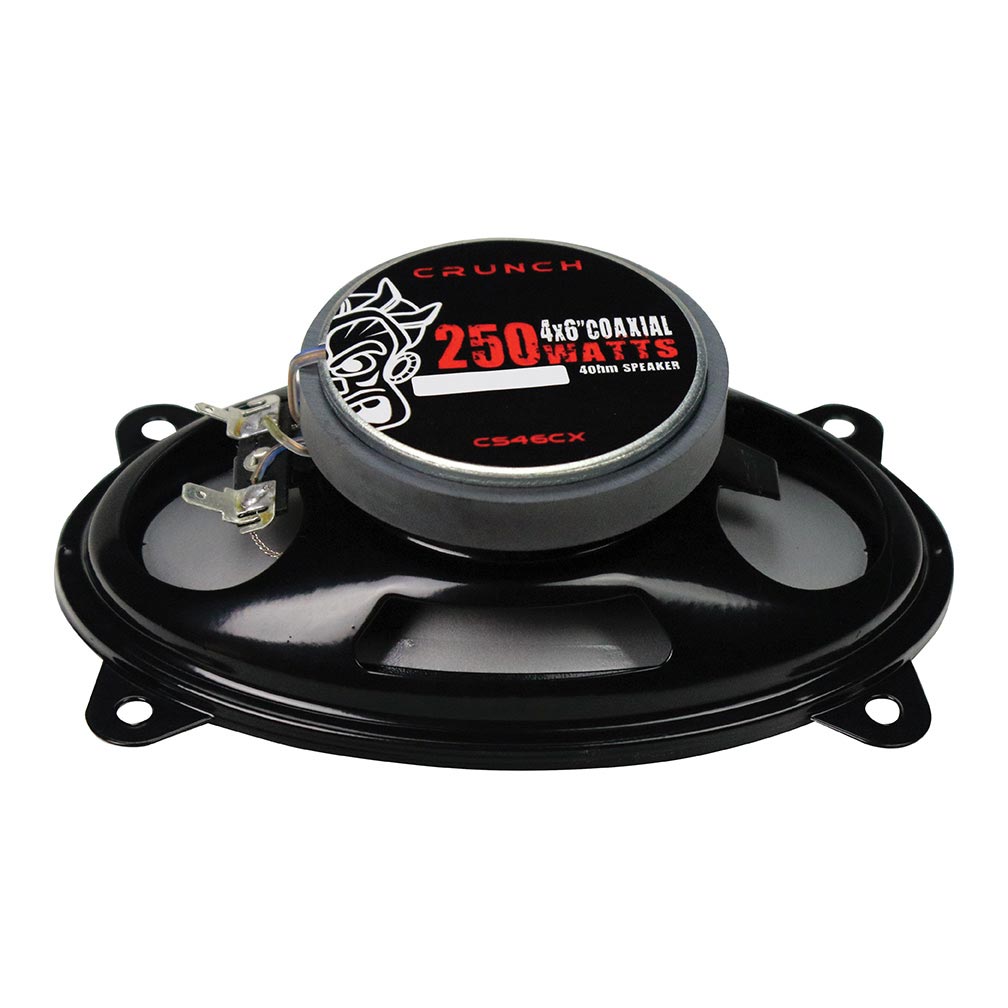 Crunch 4x6" Coaxial Speaker 250w Max