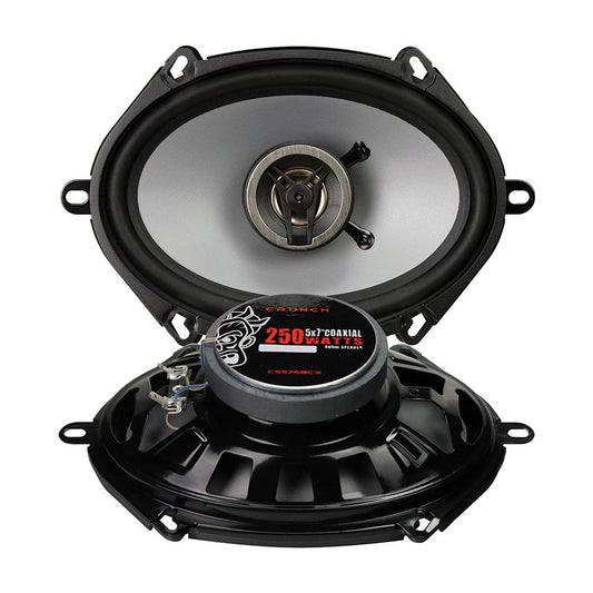 Crunch 5x7"-6x8" Coaxial Speaker 250w Max