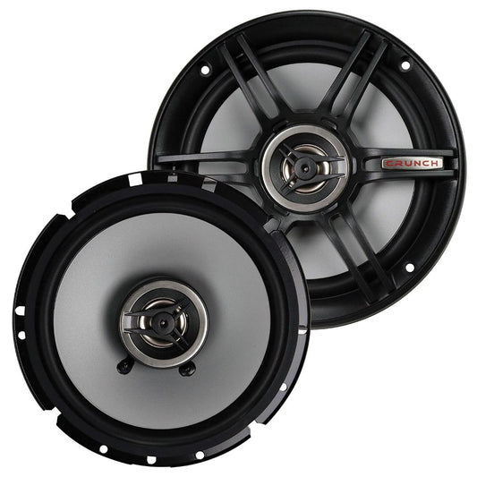 Crunch 6.5" 3-way Speaker 300w Max Shallow Mount