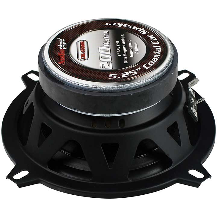 Audiopipe Redline Speaker 5.25" 2-way (pair) 200 Watt Blue Pp Cone