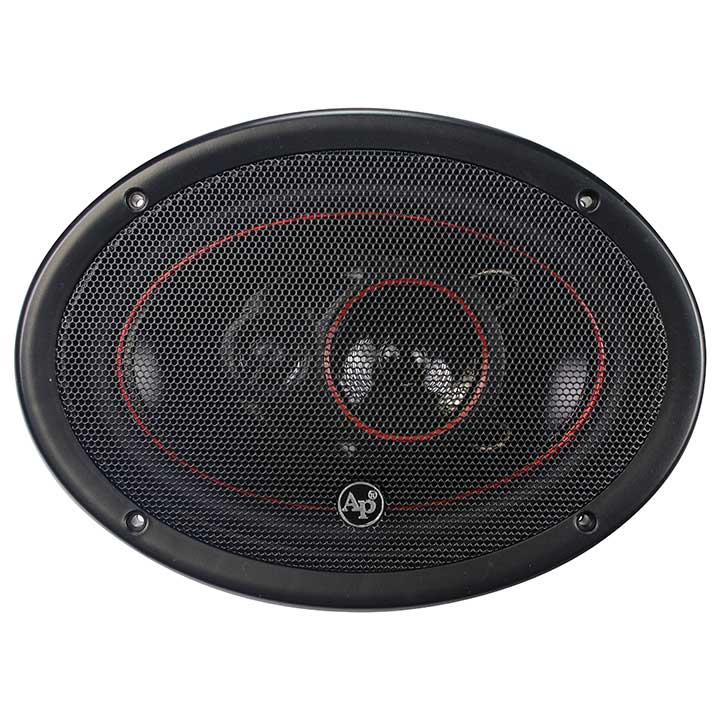 Audiopipe Redline Speaker 6x9" 3-way (pair) 400 Watt Pp Cone