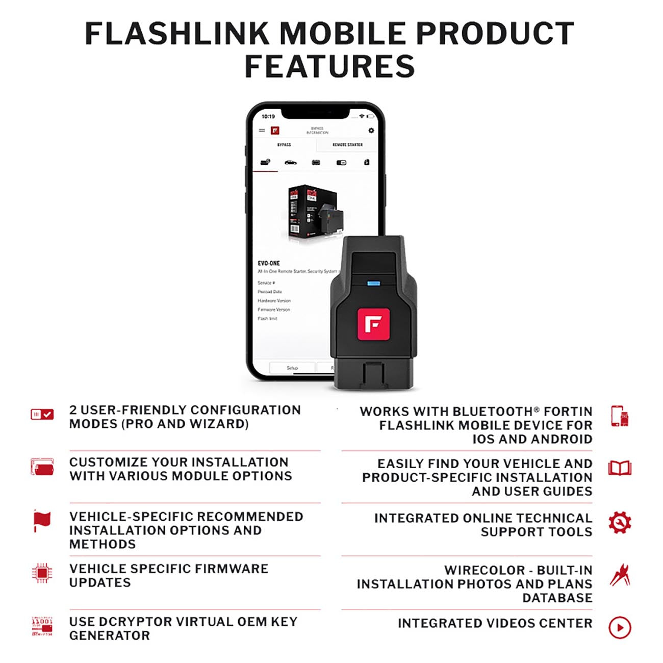 Fortin Bluetooth Firmware Update Module For Ios And Android Platforms