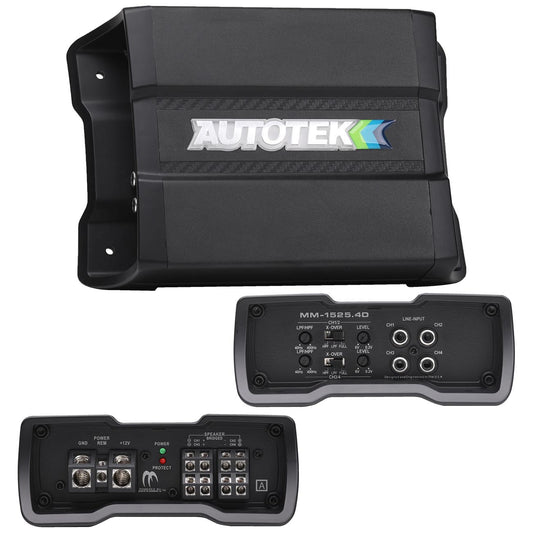 Autotek Mean Machine Compact D Class Amplifier 1500 Watts 4 Channel