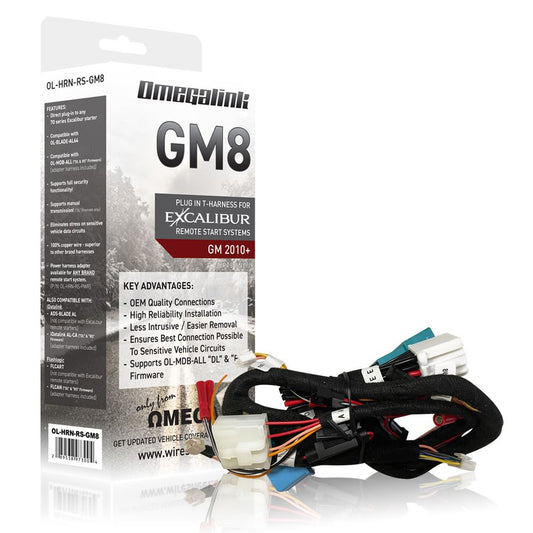 Excalibur Plug In T-harness For Remote Start - For Select Gm Press To Start Models (2010 - 2024)