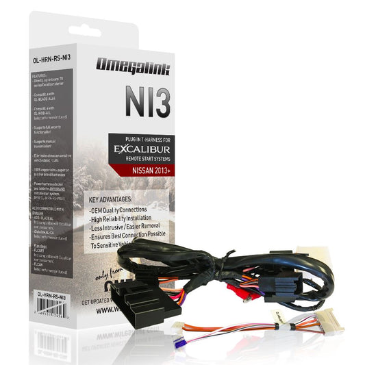 Omegalink Analog T-harness For Select Nissan Pts Models (2013 - 2024)