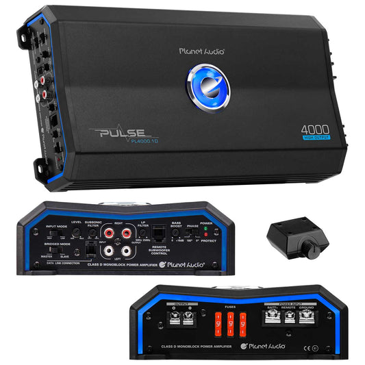 Planet Pulse Series Class D Monoblock Amplifier 4000w Max