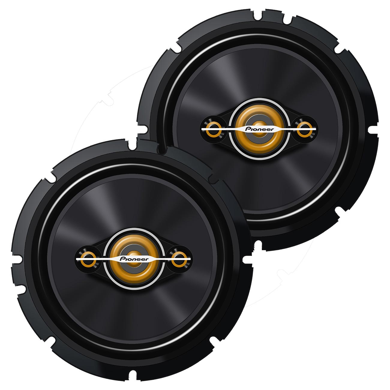 Pioneer 6-1/2″ 4-way Full Range Speakers - 350 Watts Max / 80 Rms (pair)