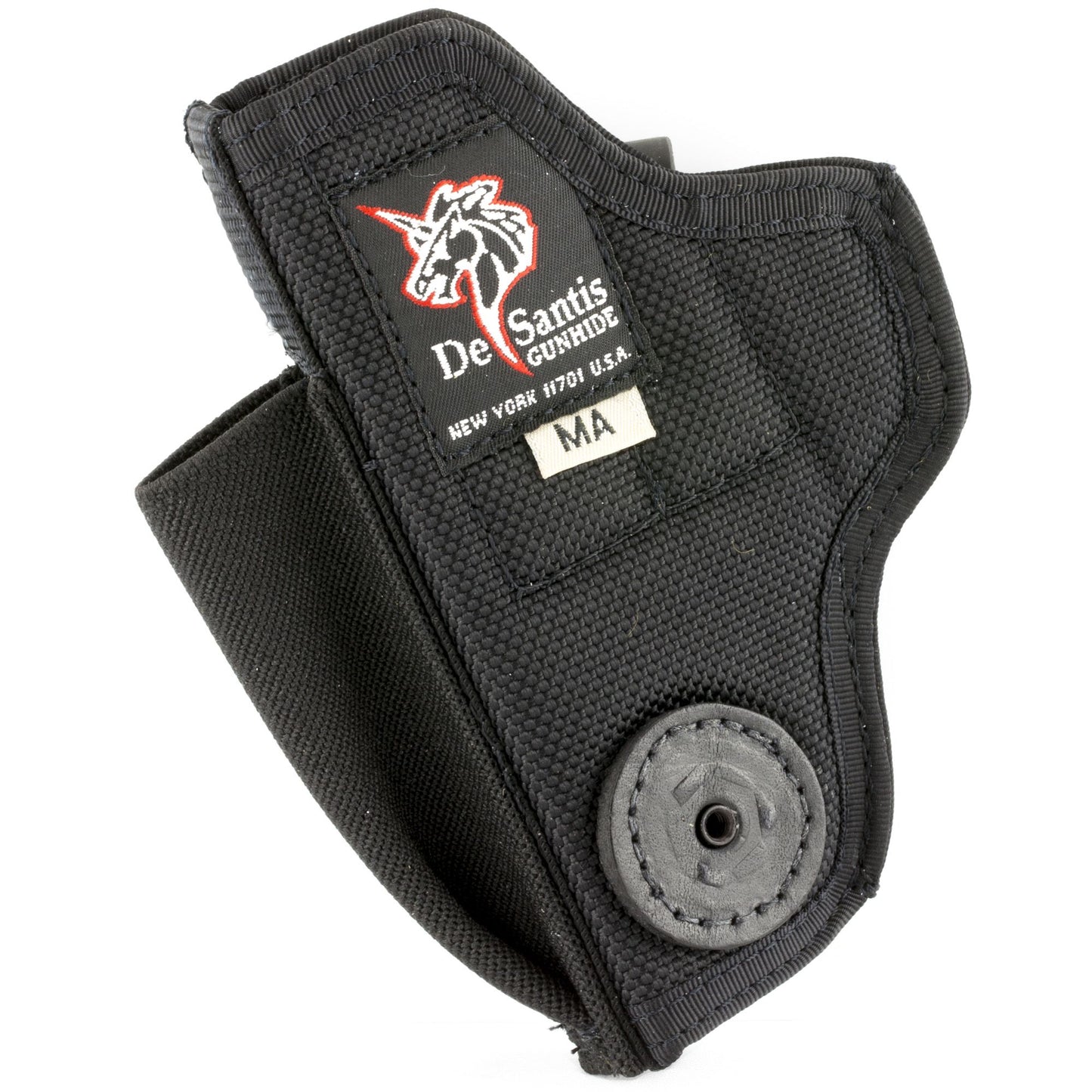 Desantis Tuck This II Holster, Fits Medium Frame Auto, Black Leather M24BJMAZ0